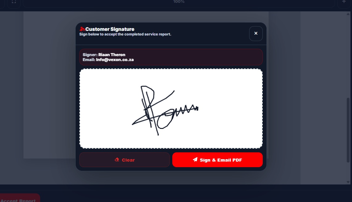 Label designer screenshot